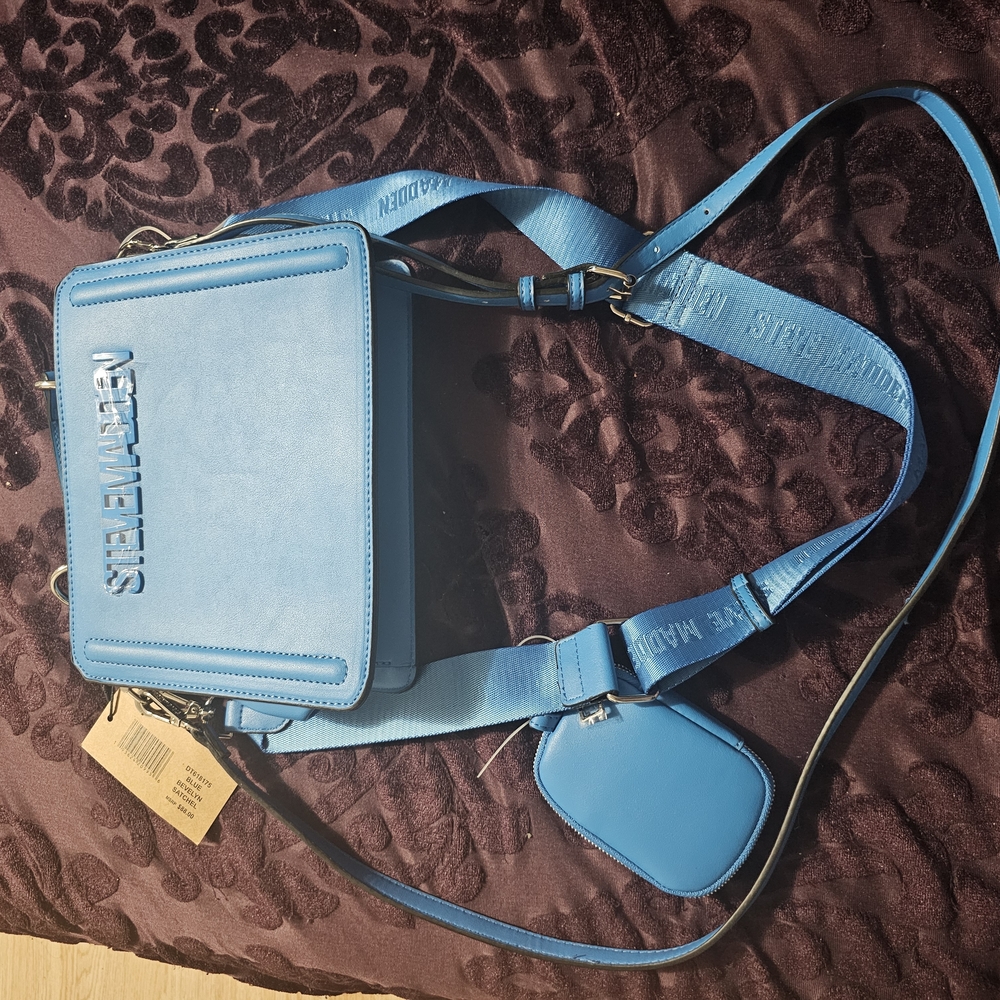 Blue Crossbody Bag